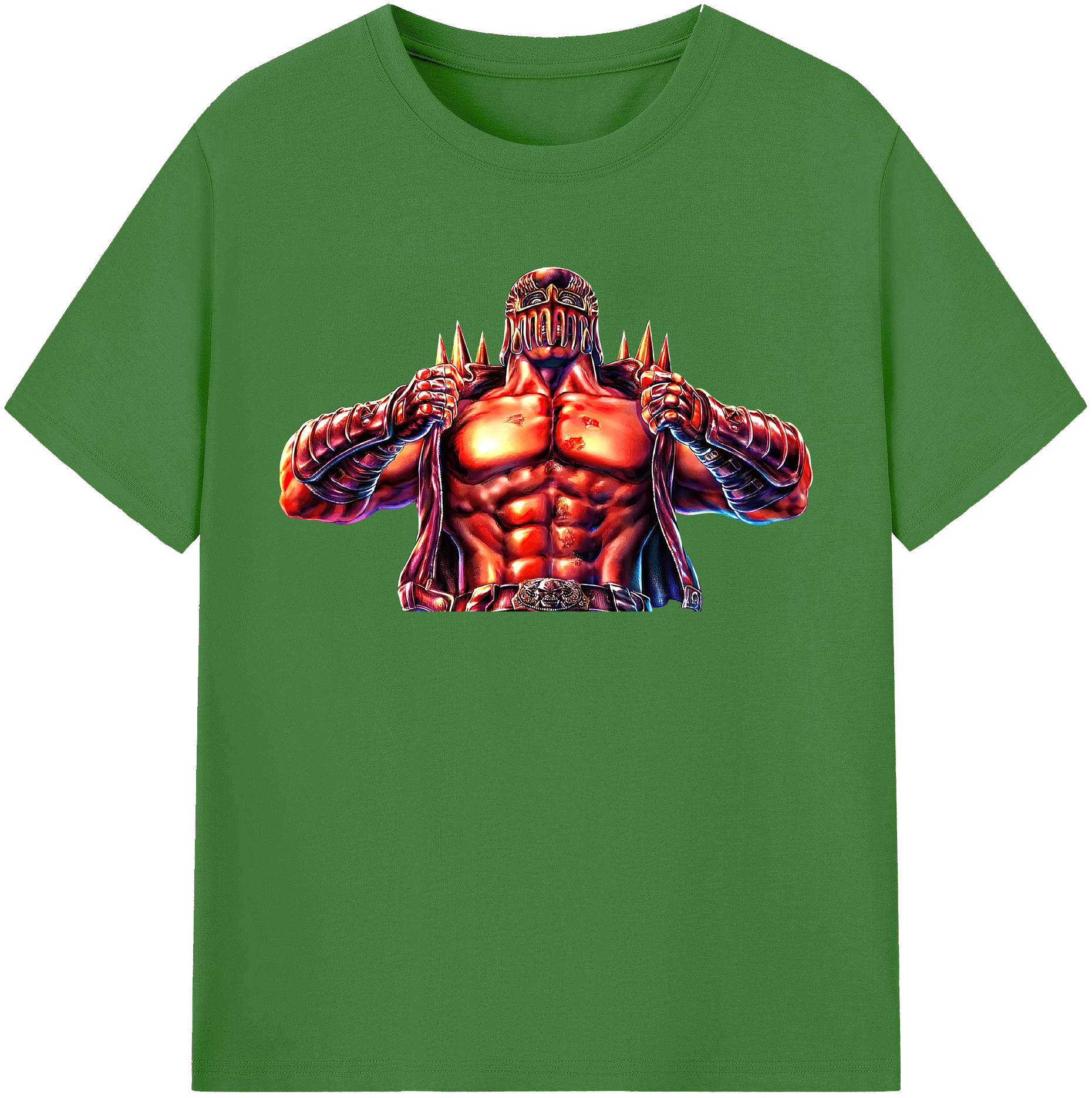 （画像用） 北斗の拳 Fist of the North Star レディースカジュアルプリントTシャツ（綿100％）